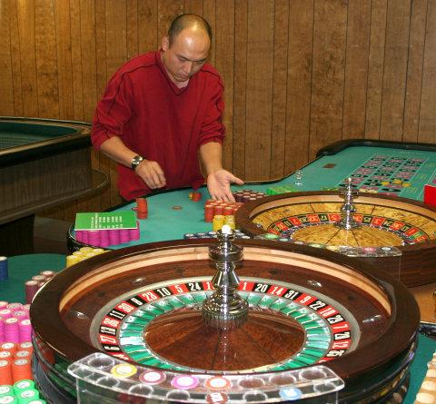 Casino Gaming School has two regulation roulette tables