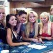 Playboy Bunnies Learn to Deal Blackjack